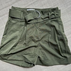 Army Green Cargo Shorts